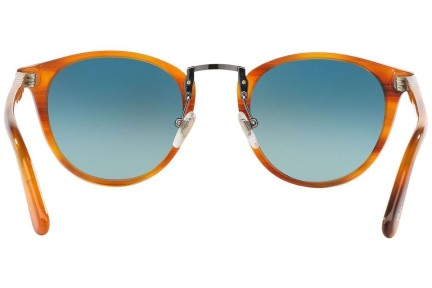 Слънчеви очила Persol Typewriter Edition PO3108S 960/S3 Polarized Заоблени Кафява