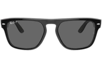 Слънчеви очила Ray-Ban RB4407 673381 Polarized Квадратни Черна