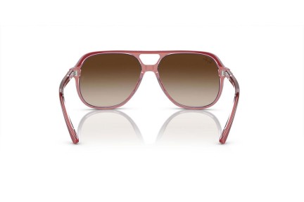 Слънчеви очила Ray-Ban Junior RJ9096S 715413 Пилотни Виолетова