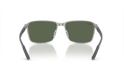 Слънчеви очила Ray-Ban RB3721 914471 Квадратни Сребърна