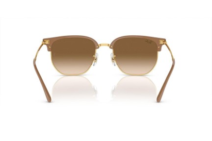 Слънчеви очила Ray-Ban New Clubmaster RB4416 672151 По веждите Бежова