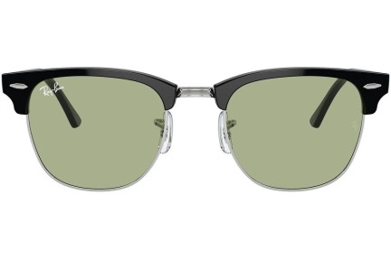 Слънчеви очила Ray-Ban Clubmaster RB3016 135452 По веждите Черна