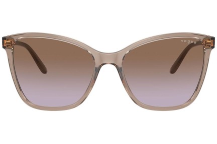 Слънчеви очила Vogue Eyewear VO5520S 294068 Око на котка Кафява