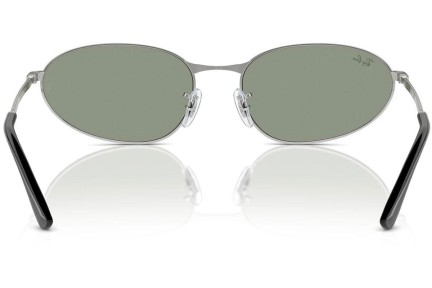 Слънчеви очила Ray-Ban RB3734 003/40 Овални Сребърна