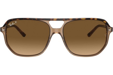 Слънчеви очила Ray-Ban RB2205 1292M2 Polarized Пилотни Кафява