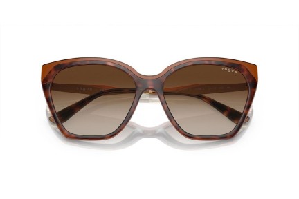 Слънчеви очила Vogue Eyewear VO5521S 238613 Око на котка Кафява