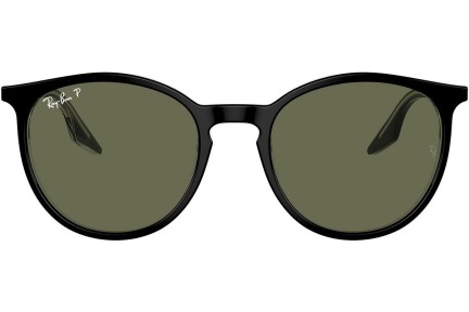 Слънчеви очила Ray-Ban RB2204 919/58 Polarized Заоблени Черна