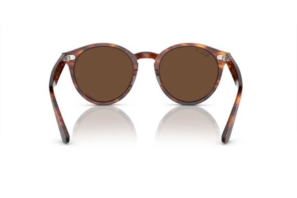 Слънчеви очила Ray-Ban Larry RB7680S 954/AN Polarized Заоблени Хавана