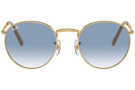 Слънчеви очила Ray-Ban New Round RB3637 001/3F Заоблени Златна