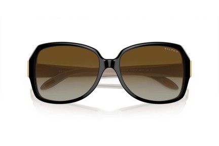 Слънчеви очила Ralph by Ralph Lauren RA5138 6123T3 Polarized С голям размер Черна