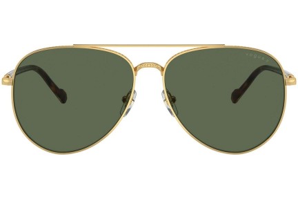 Слънчеви очила Vogue Eyewear VO4290S 280/9A Polarized Пилотни Златна