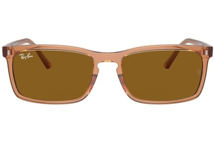 Слънчеви очила Ray-Ban RB4435 676433 Правоъгълни Кафява