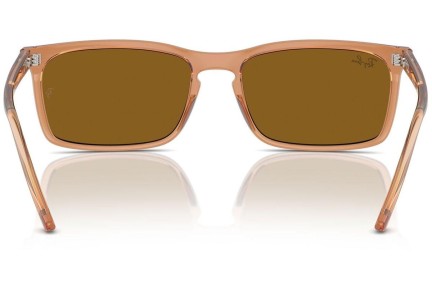 Слънчеви очила Ray-Ban RB4435 676433 Правоъгълни Кафява