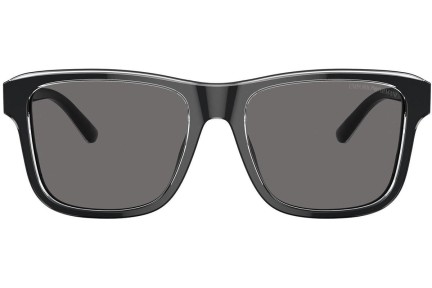 Слънчеви очила Emporio Armani EA4208 605187 Polarized Правоъгълни Черна