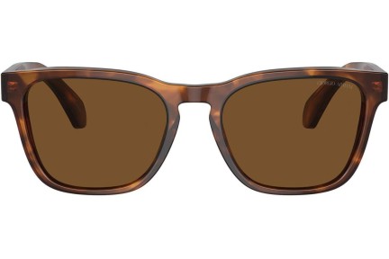 Слънчеви очила Giorgio Armani AR8155 598857 Polarized Квадратни Хавана