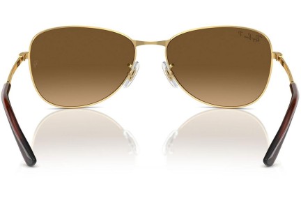 Слънчеви очила Ray-Ban RB3733 001/M2 Polarized Пилотни Златна