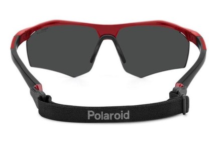 Слънчеви очила Polaroid PLD7055/S C9A/E3 Polarized Правоъгълни Червена