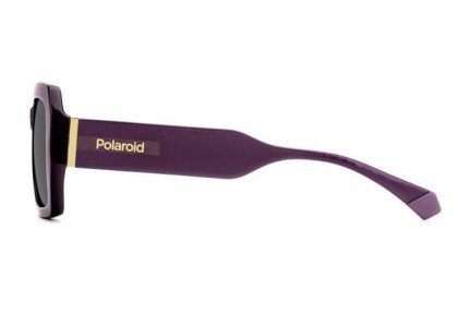 Слънчеви очила Polaroid PLD6223/S/X B3V/M9 Polarized Правоъгълни Виолетова