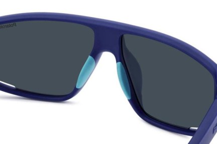 Слънчеви очила Polaroid PLD7054/S FLL/C3 Polarized Правоъгълни Синя