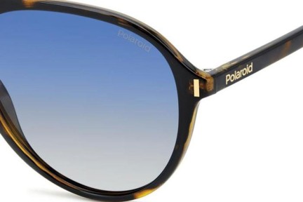 Слънчеви очила Polaroid PLD6225/S 086/Z7 Polarized Пилотни Хавана