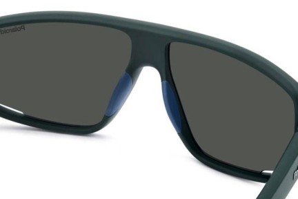 Слънчеви очила Polaroid PLD7054/S DLD/M9 Polarized Правоъгълни Зелена