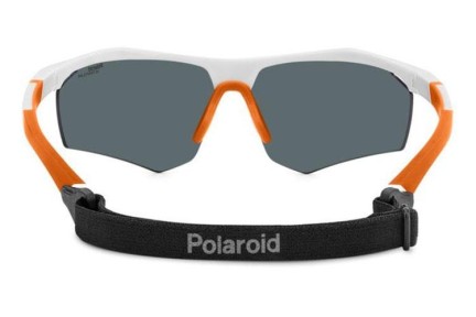 Слънчеви очила Polaroid PLD7055/S VK6/BG Polarized Правоъгълни Бяла