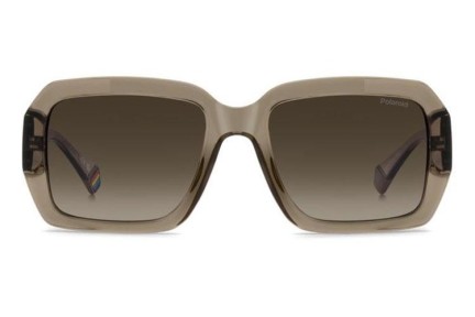 Слънчеви очила Polaroid PLD6223/S/X 09Q/LA Polarized Правоъгълни Кафява