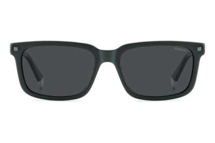 Слънчеви очила Polaroid PLD4174/S/X 1ED/M9 Polarized Правоъгълни Зелена