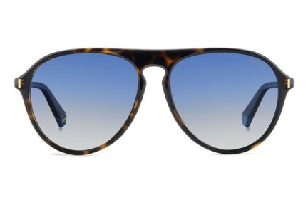 Слънчеви очила Polaroid PLD6225/S 086/Z7 Polarized Пилотни Хавана