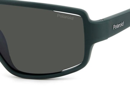 Слънчеви очила Polaroid PLD7054/S DLD/M9 Polarized Правоъгълни Зелена