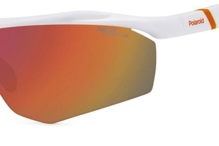 Слънчеви очила Polaroid PLD7055/S VK6/BG Polarized Правоъгълни Бяла