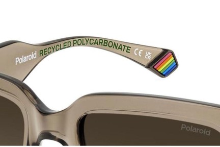 Слънчеви очила Polaroid PLD6223/S/X 09Q/LA Polarized Правоъгълни Кафява