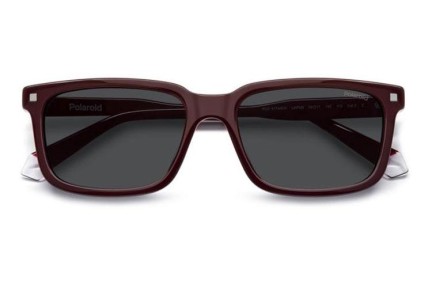 Слънчеви очила Polaroid PLD4174/S/X LHF/M9 Polarized Правоъгълни Червена