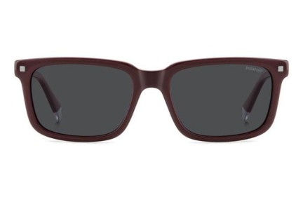 Слънчеви очила Polaroid PLD4174/S/X LHF/M9 Polarized Правоъгълни Червена