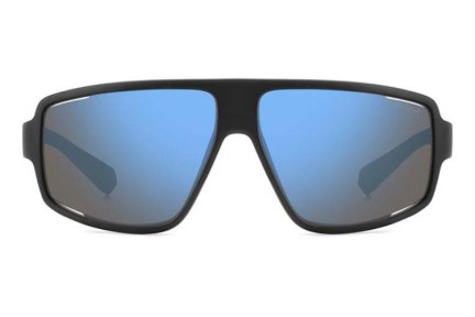 Слънчеви очила Polaroid PLD7054/S 0VK/5X Polarized Правоъгълни Черна