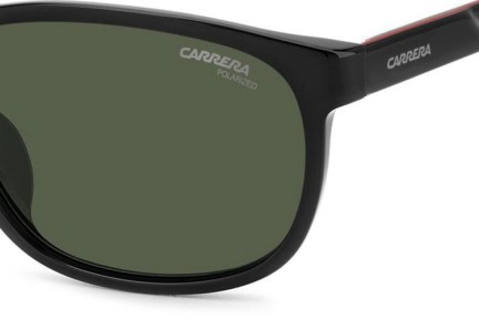 Слънчеви очила Carrera CFLEX08/G/S 807/UC Polarized Правоъгълни Черна