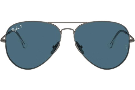 Слънчеви очила Ray-Ban RB8089 165/S2 Polarized Пилотни Сребърна