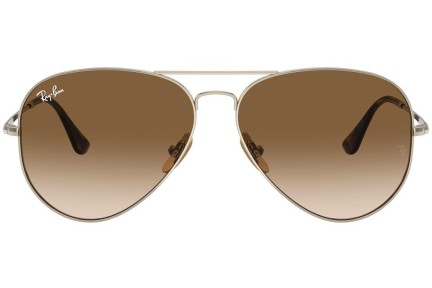 Слънчеви очила Ray-Ban RB8089 926551 Пилотни Златна