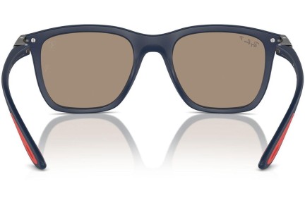 Слънчеви очила Ray-Ban RB4433M F698H0 Polarized Правоъгълни Синя