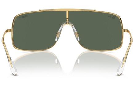 Слънчеви очила Ray-Ban RB3897 001/71 Квадратни Златна