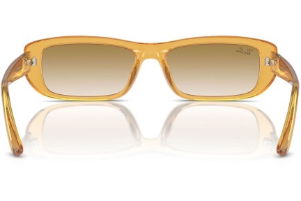 Слънчеви очила Ray-Ban RB4436D 668213 Квадратни Жълта