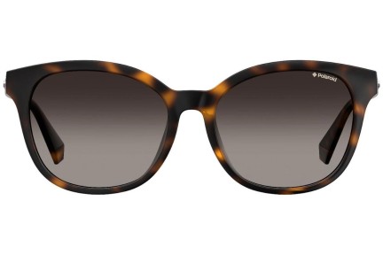 Слънчеви очила Polaroid PLD4089/F/S 086/LA Polarized Квадратни Хавана