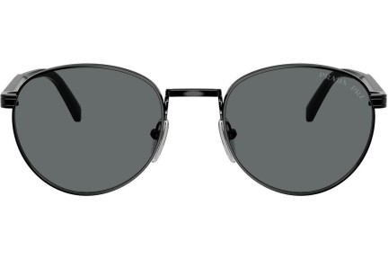 Слънчеви очила Prada PRB51S 1AB5Z1 Polarized Заоблени Черна