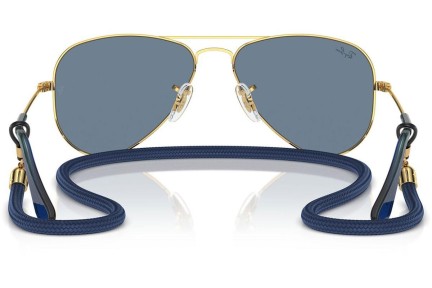 Слънчеви очила Ray-Ban Junior Aviator Junior RJ9506S 223/1U Пилотни Златна