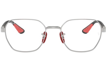 Очила Ray-Ban RX6594M F031 Правоъгълни Сребърна