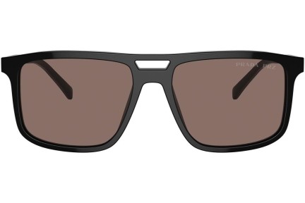 Слънчеви очила Prada PRA22S 16K30H Polarized Квадратни Черна