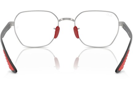 Очила Ray-Ban RX6594M F031 Правоъгълни Сребърна