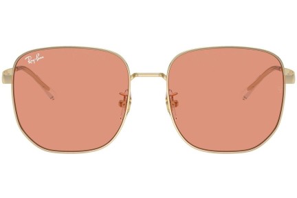 Слънчеви очила Ray-Ban RB3713D 921374 Правоъгълни Златна