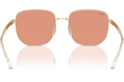 Слънчеви очила Ray-Ban RB3713D 921374 Правоъгълни Златна