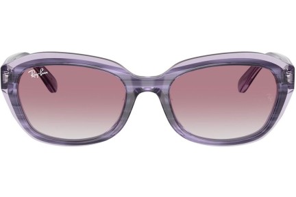 Слънчеви очила Ray-Ban Junior RJ9081S 71748G Правоъгълни Виолетова